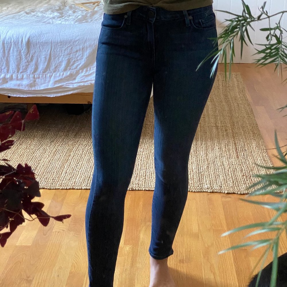 Paige Dark Skinny Jeans